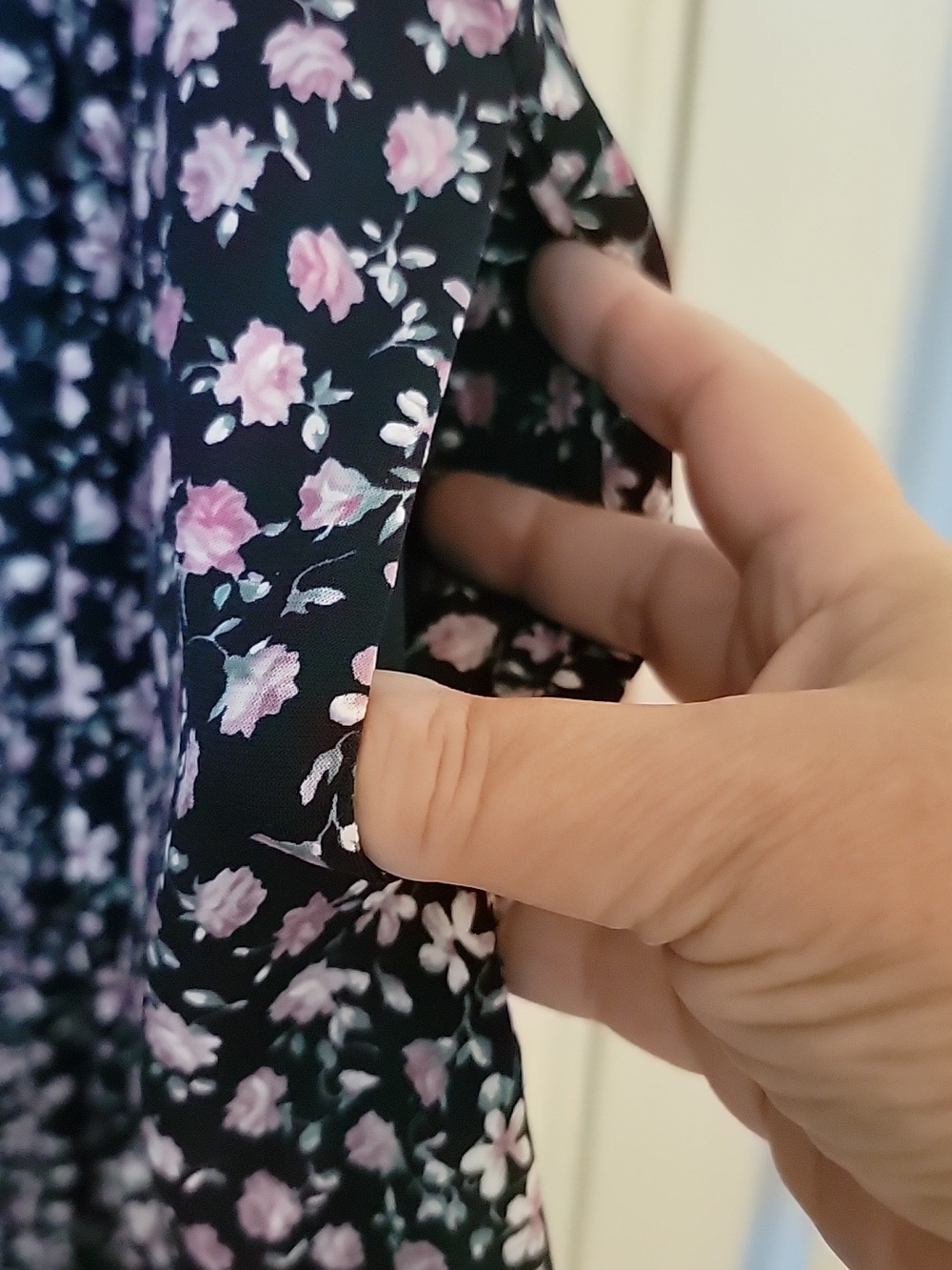 Connected Apparel 14w Dress Floral Pattern - Picture 4 of 5